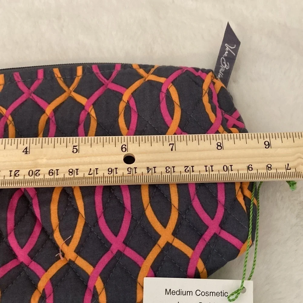 Vera Bradley Medium Cosmetic Jazzy Swirls Bag